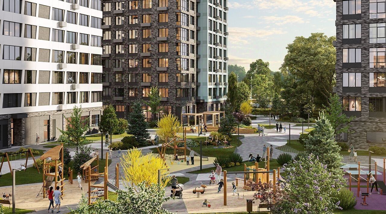 квартира г Москва п Сосенское ЖК Скандинавия метро Теплый Стан ул Эдварда Грига 5 фото 5