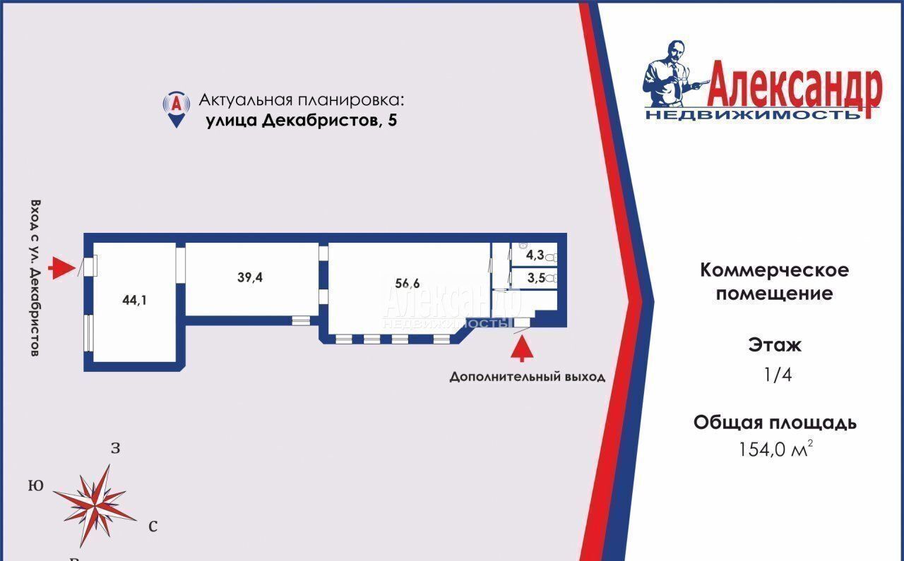 свободного назначения г Санкт-Петербург метро Садовая ул Декабристов 5 фото 18