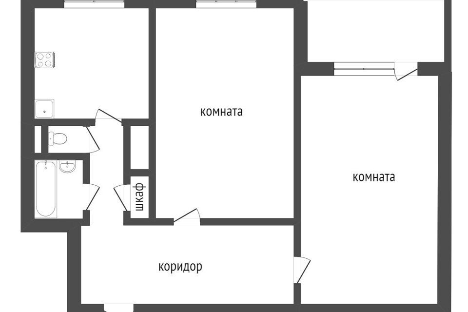 квартира г Новый Уренгой пр-кт Ленинградский 10 городской округ Новый Уренгой фото 9