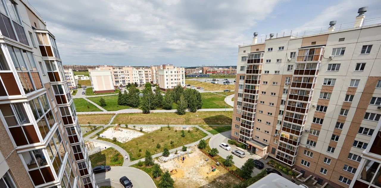 квартира р-н Сосновский п Западный Кременкульское с/пос, Микрорайон Белый хут., ул. Светлая, 3 фото 3