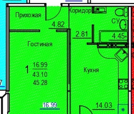 квартира г Тольятти р-н Автозаводский пр-кт Московский 27 фото 2