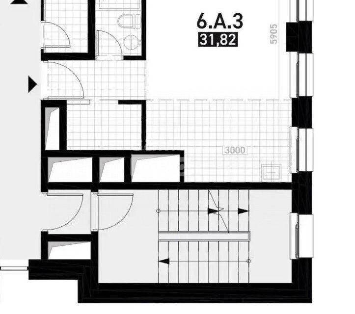 квартира г Москва ул 1-я Квесисская 11 апарт-комплекс Din Haus Северный административный округ фото 6