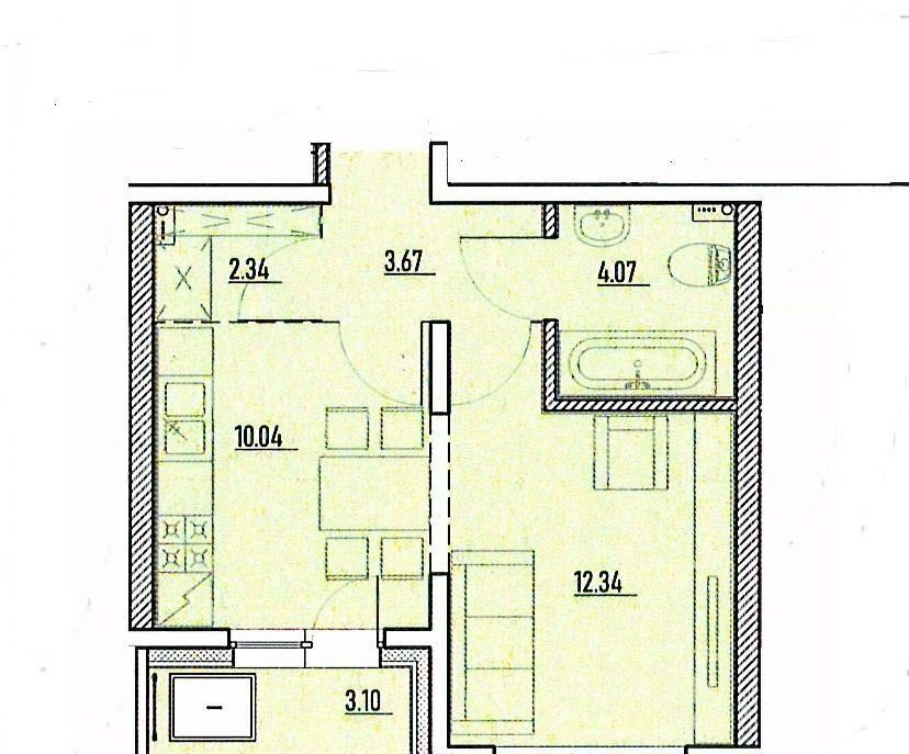 квартира г Иркутск р-н Ленинский Иркутск-2 Зенит жилой комплекс фото 1