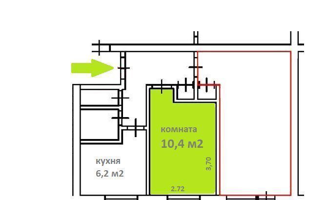 комната г Москва САО ул Дубнинская 20к/1 муниципальный округ Восточное Дегунино фото 3