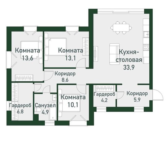 п Западный р-н мкр Привилегия Кременкульское сельское поселение фото