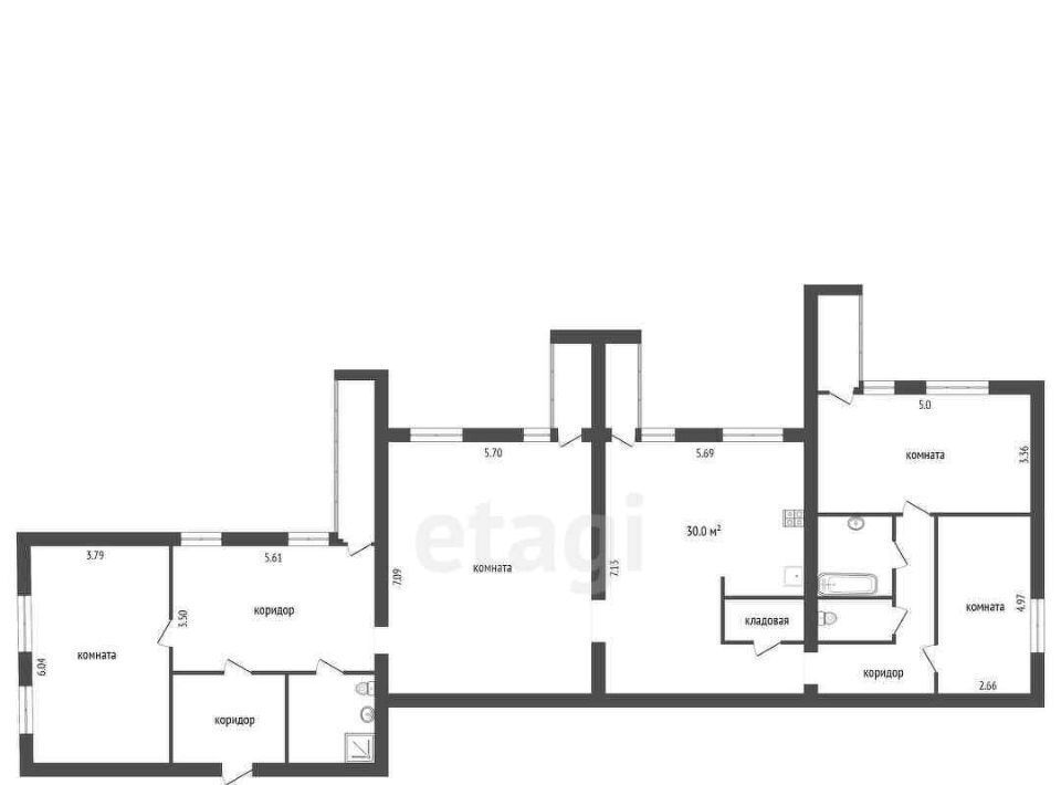 квартира г Сургут ул Энергетиков 10 квартал 7 фото 2