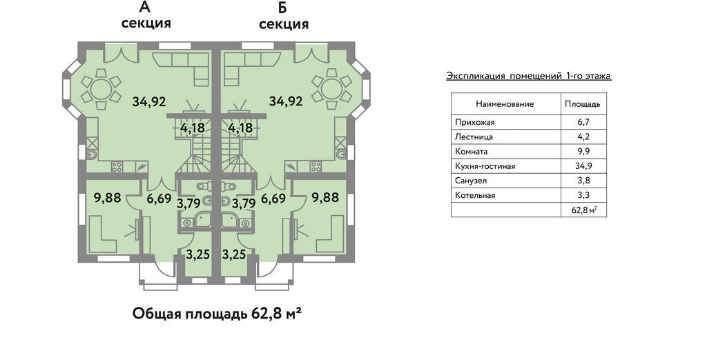 дом р-н Всеволожский д Вартемяги Парнас, коттеджный посёлок Вартемяги One фото 3