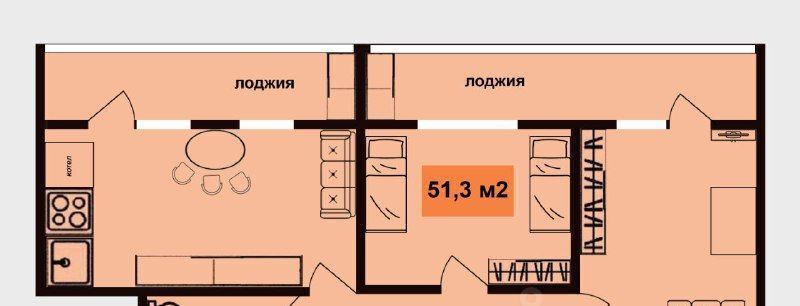 квартира р-н Дивеевский с Дивеево ул Чкалова 2б фото 1