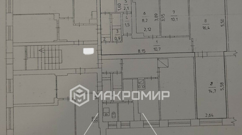 квартира г Добрянка ул Молодежная 4б посёлок станции Пальники фото 9