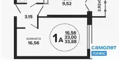 квартира г Сочи с Русская Мамайка р-н Центральный внутригородской Больничный городок пер Дагомысский 6 фото 1