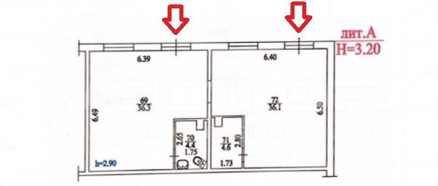 торговое помещение г Краснодар р-н Карасунский ул Бородинская 150бк/2 фото 3