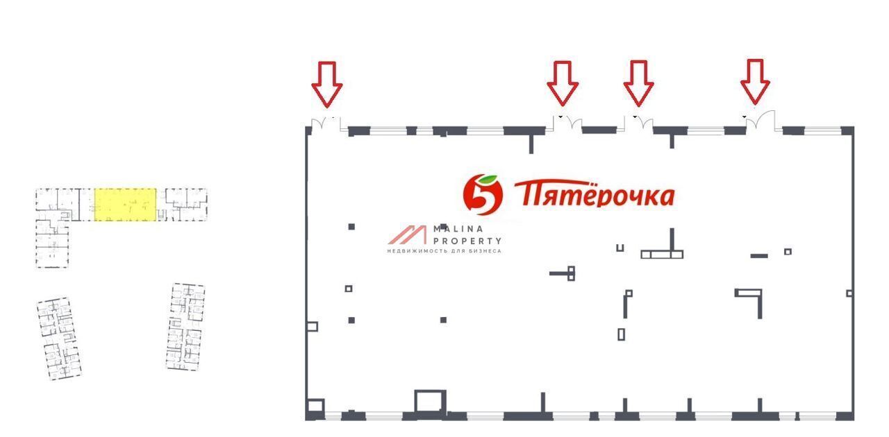 торговое помещение г Москва Внуково ЖК Квартал Западный 3 р-н Марушкинское, Новомосковский административный округ, Московская область, городской округ Наро-Фоминский, Кокошкино фото 5