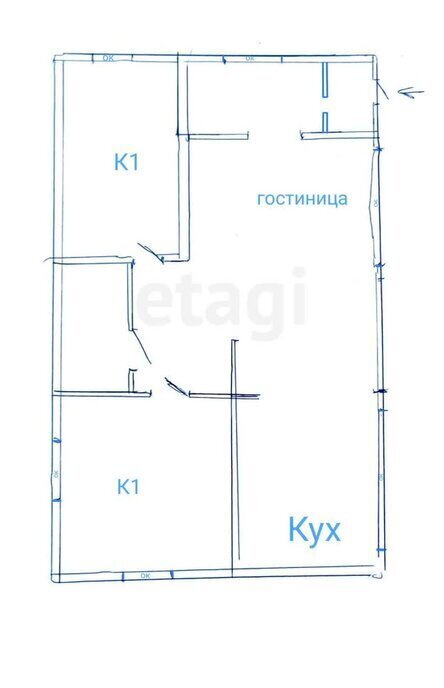 дом р-н Анапский п Виноградный ул Ясная 36а фото 30