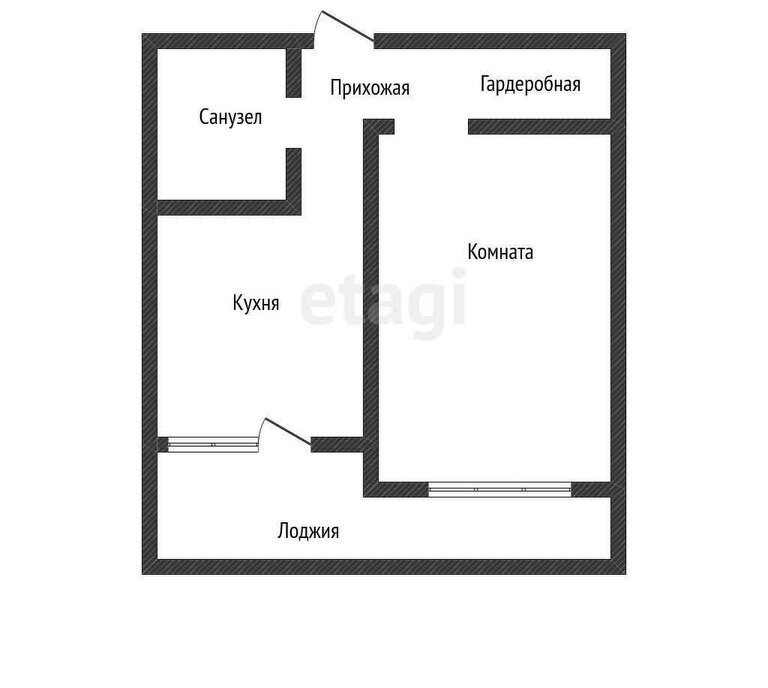 квартира г Краснодар п Российский ул им. Комарова В.М. 21б ЖК «Акварели-3» Прикубанский район фото 27