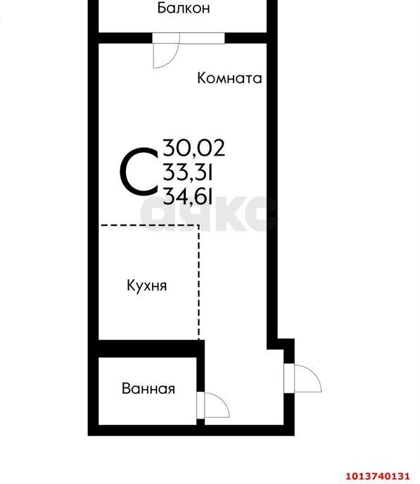 квартира р-н Тахтамукайский аул Новая Адыгея ул Бжегокайская 25/4 фото 10