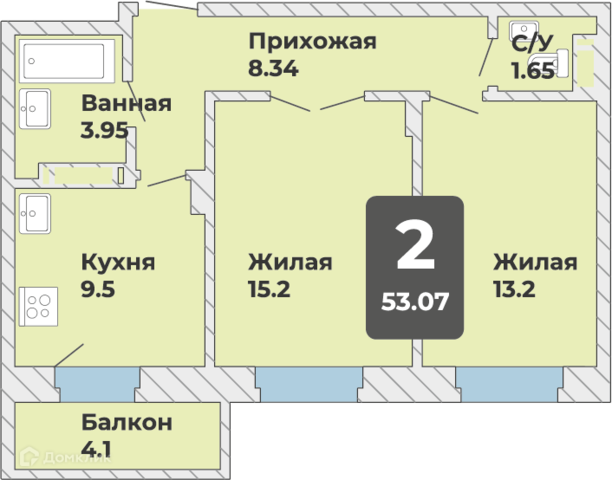 г Чебоксары р-н Калининский городской округ Чебоксары, микрорайон Новый Город фото