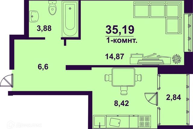 р-н Заволжский жилой комплекс Сиреневый, городской округ Ульяновск фото