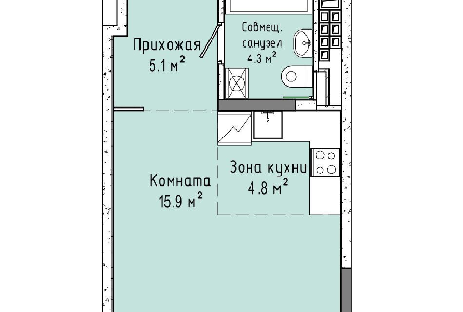 квартира г Ижевск р-н Индустриальный городской округ Ижевск, Жилой комплекс Скандинавия фото 1