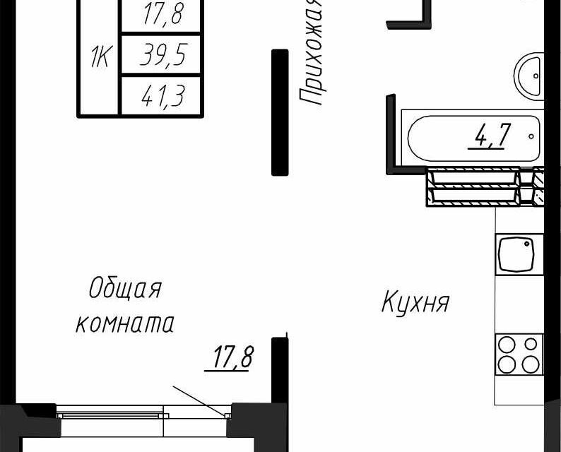 квартира р-н Тосненский п Тельмана жилой комплекс Сибирь фото 1