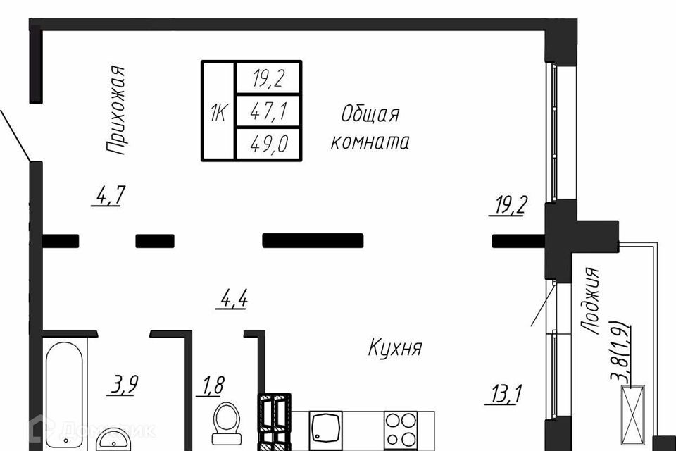 квартира р-н Тосненский п Тельмана жилой комплекс Сибирь фото 1