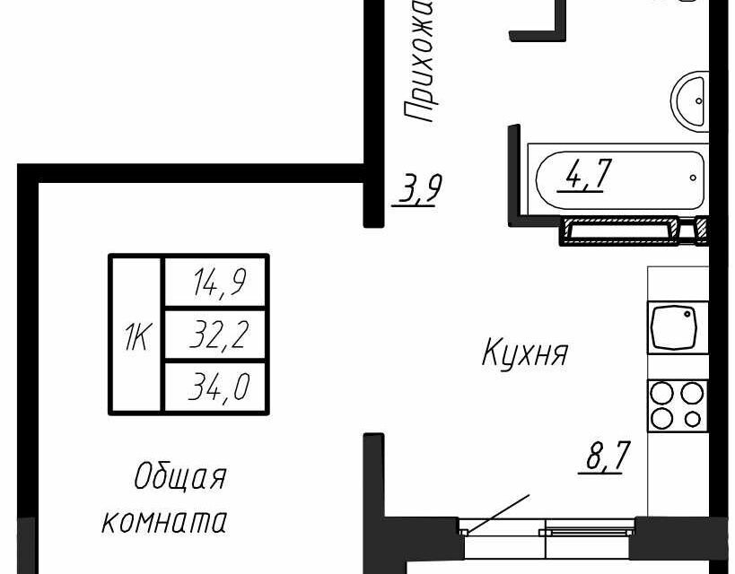 квартира р-н Тосненский п Тельмана жилой комплекс Сибирь фото 1