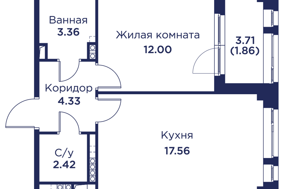 квартира г Кронштадт "Кронфорт. Набережная" Бутик-квартал Центральный фото 2