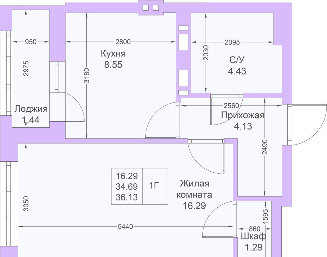 квартира г Казань р-н Советский ул Александра Курынова 3 корп. 1 фото 2