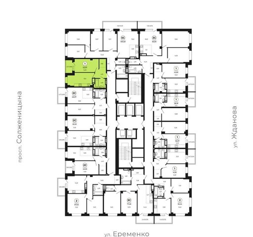 р-н Советский дом 4/10 жилой парк «Сокольники» мкр. 4 фото