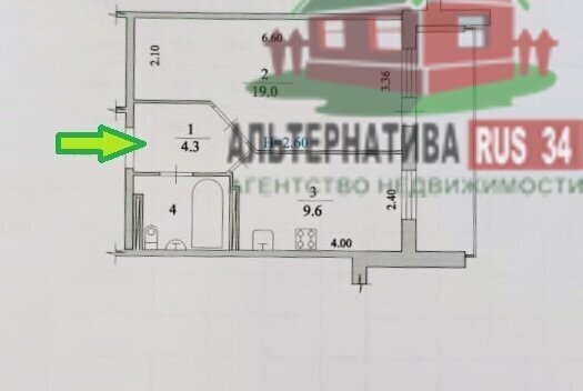 квартира г Волгоград р-н Советский ул Владимирская 64 ЖК «Комарово» фото 14