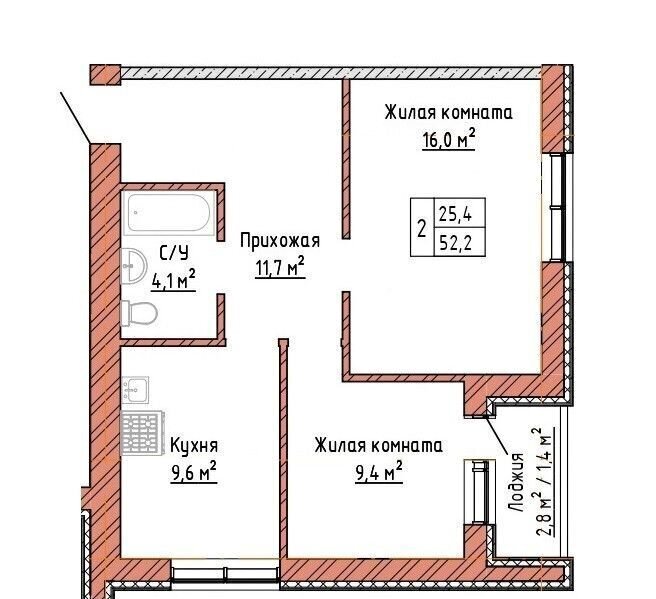 квартира г Самара р-н Куйбышевский ул Александра Солженицына 6 фото 1