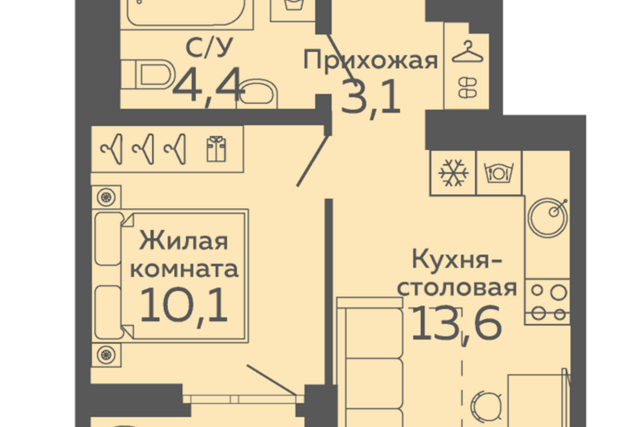 р-н Октябрьский Екатеринбург городской округ, Новокольцовский фото