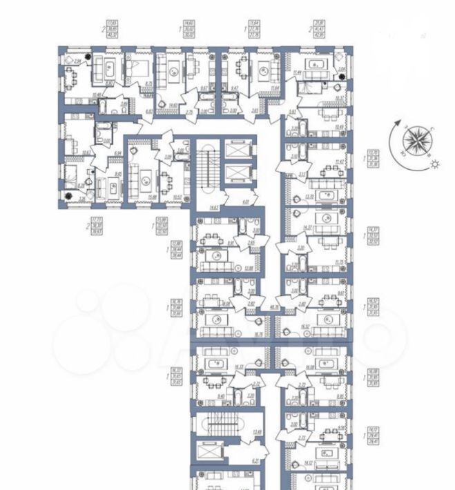 квартира г Волгоград р-н Тракторозаводский ул Тракторостроителей 21/1 фото 3