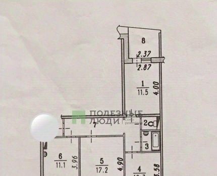 квартира г Омск р-н Кировский ул Дмитриева 5/4 Кировский АО фото 33