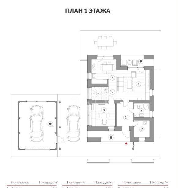 дом р-н Пензенский п Мичуринский сельсовет, коттеджный пос. Яблони Парк, Любимая ул, Пенза фото 19