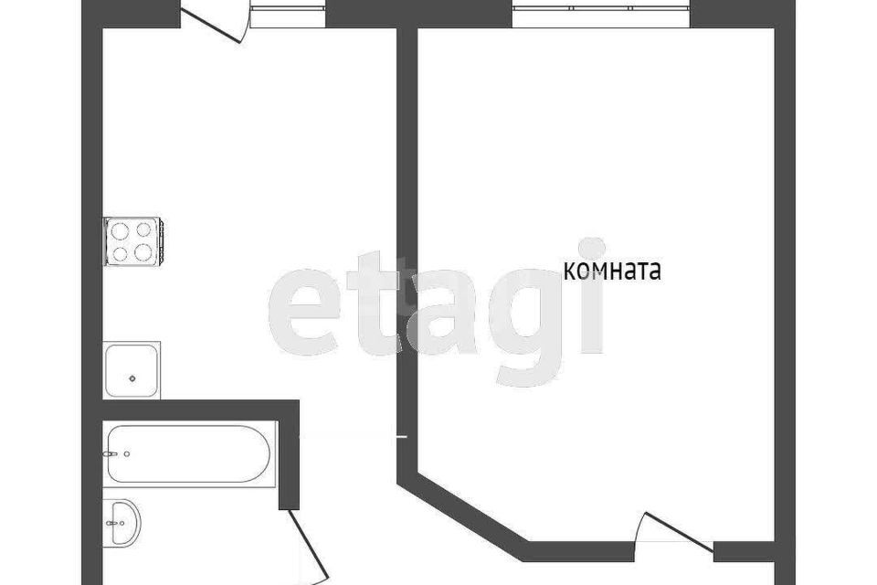 квартира г Ростов-на-Дону р-н Железнодорожный ул Тружеников 86 б-р Платова городской округ Ростов-на-Дону фото 3