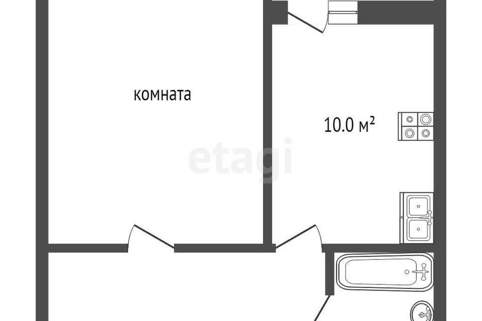 квартира г Ростов-на-Дону р-н Железнодорожный ул Магнитогорская 2 городской округ Ростов-на-Дону фото 8