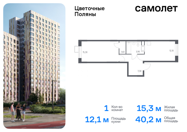 ЖК «Цветочные Поляны Экопарк» Филатов луг, к 1, Киевское шоссе фото