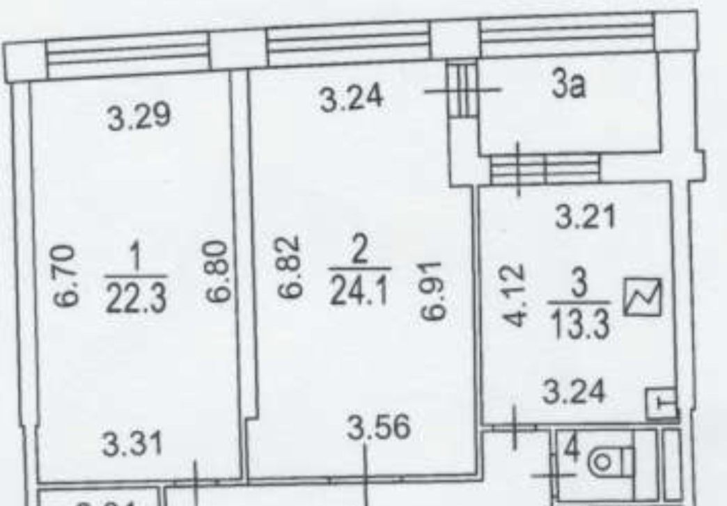 квартира г Москва метро ЦСКА ул Гризодубовой 2 фото 22