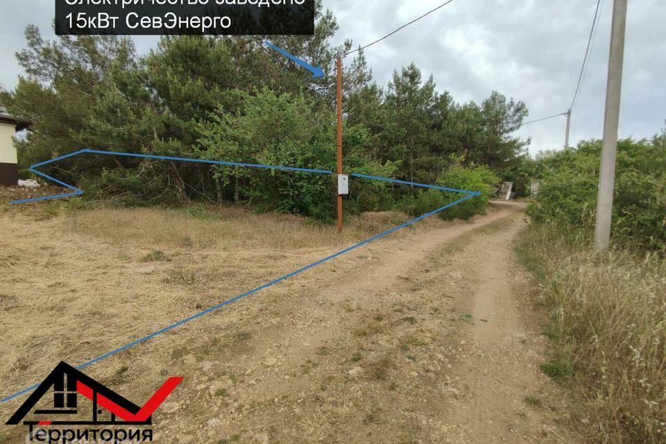 земля г Севастополь Балаклавский район, товарищество собственников недвижимости Лазурь фото 2