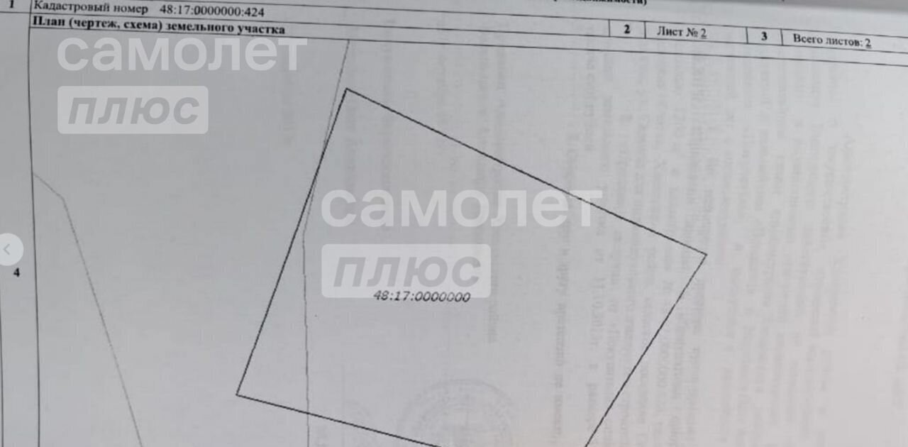 земля р-н Хлевенский с Манино ул Садовая 21 Синдякинский сельсовет, Хлевное фото 9