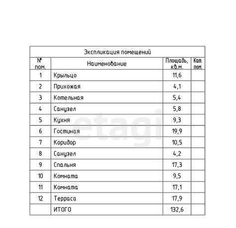 дом р-н Калининский д Красная Новь коттеджный пос. Серово-2, Тверь фото 18