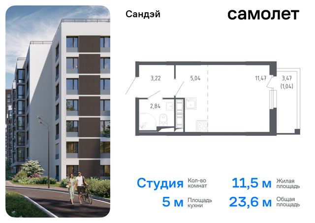 метро Проспект Ветеранов р-н Красносельский ЖК «Сандэй» 7/2 округ Константиновское фото