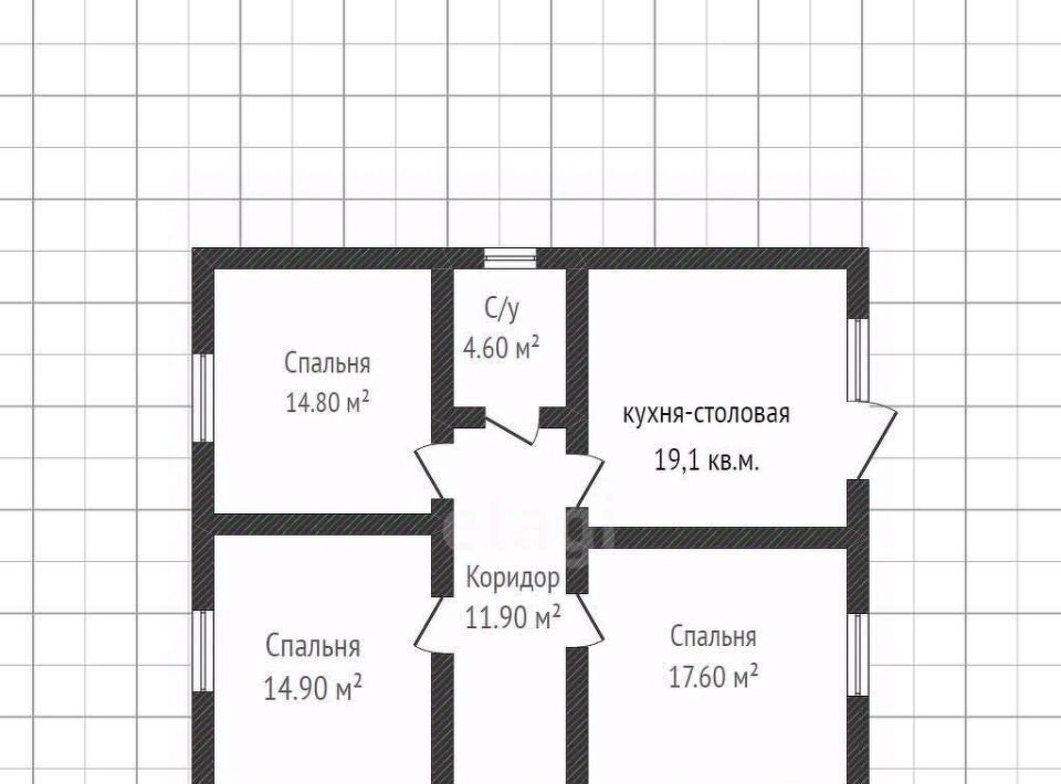 дом р-н Калининский ст-ца Калининская ул Северная Калининское сельское поселение фото 10