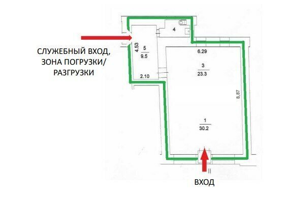 свободного назначения г Москва метро Красные Ворота Бауманка ул Старая Басманная 6с/3 фото 4