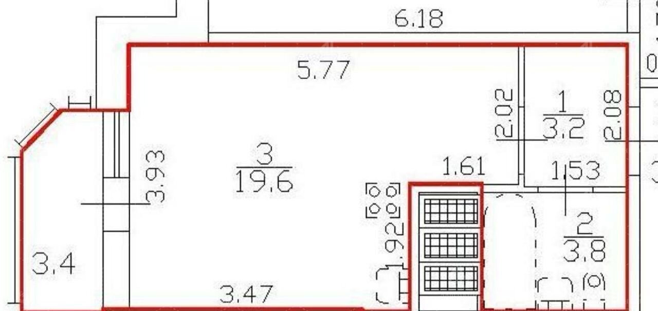 квартира г Санкт-Петербург метро Обухово ул Русановская 19к/5 округ Народный фото 2