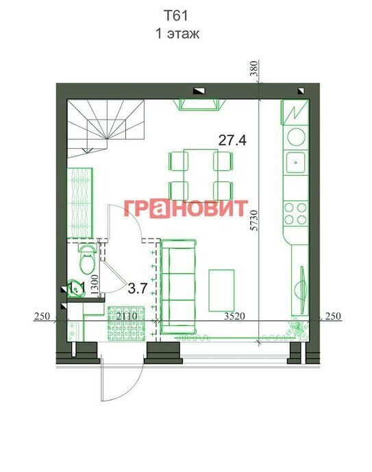 дом р-н Новосибирский п Садовый р-н мкр Березки-3 Заельцовская, 8 фото 14