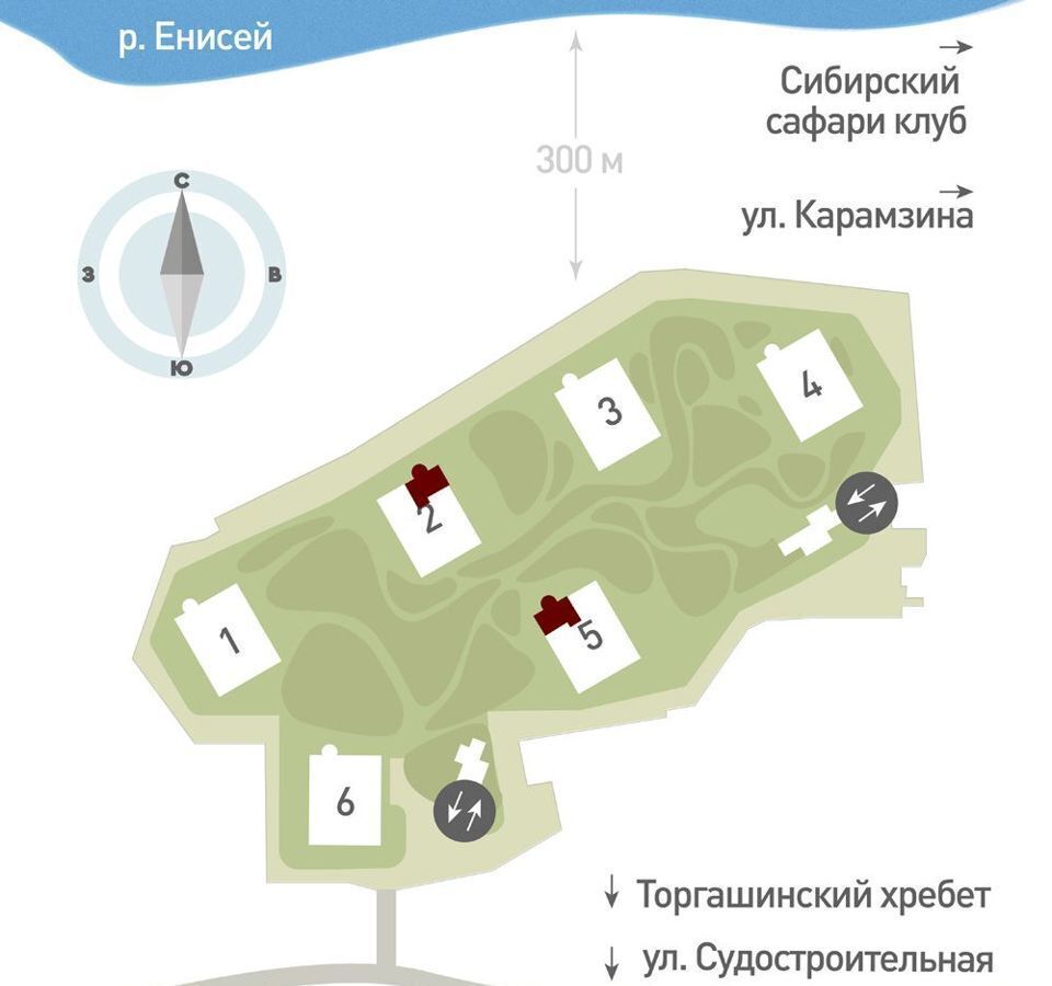 квартира г Красноярск р-н Свердловский ул Складская 24 лофт-район «Портовый» ЖК «Портовый» фото 3