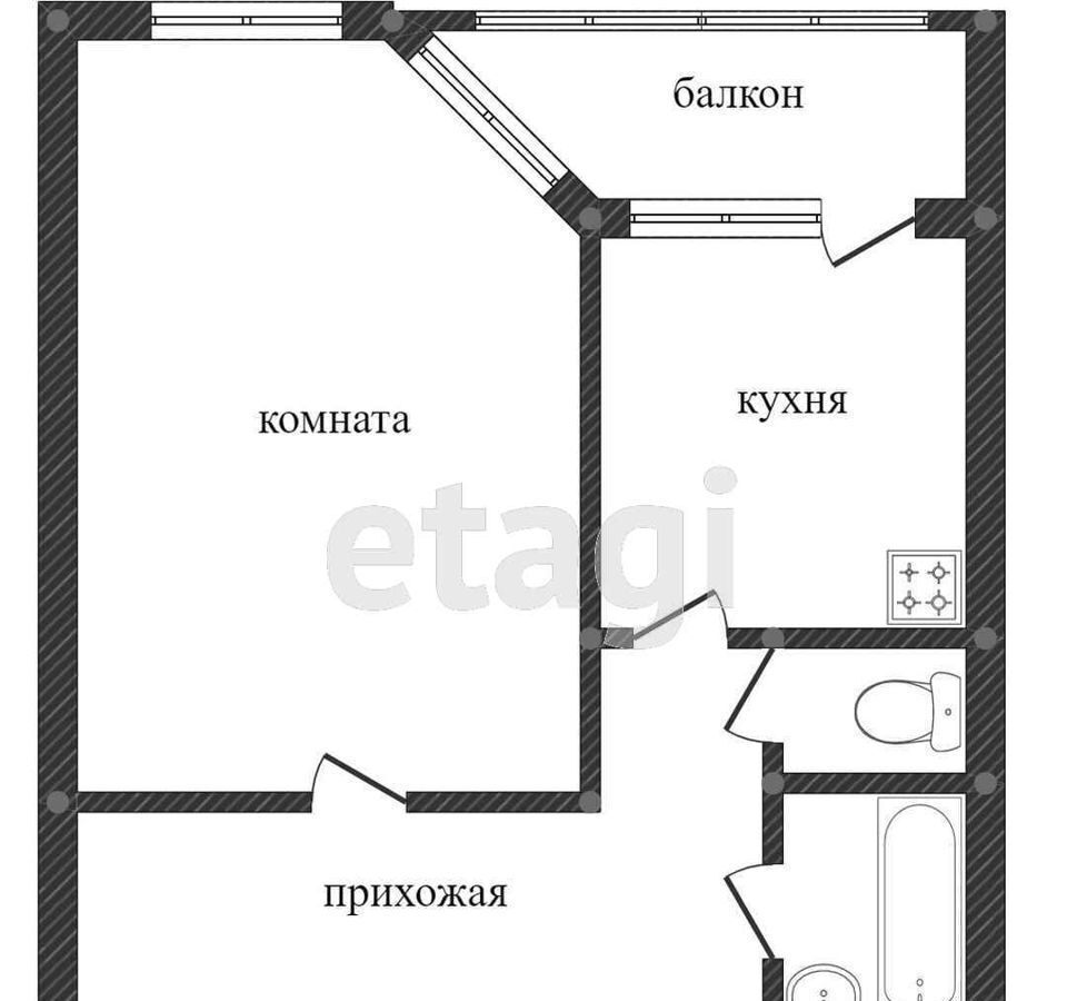 квартира г Сургут р-н Северо-Восточный жилой ул Иосифа Каролинского 13 Тюменская обл. фото 21