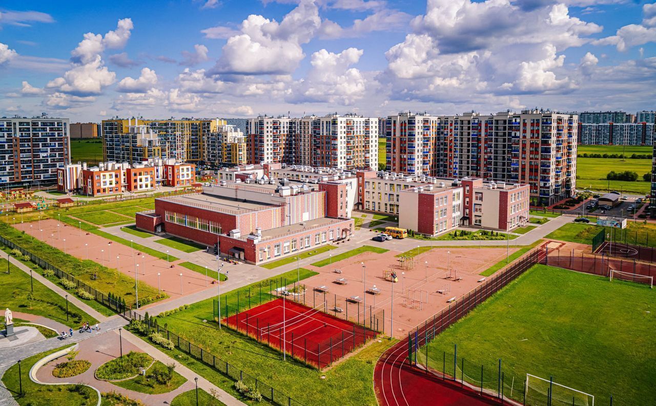 квартира р-н Всеволожский п Бугры Девяткино, б-р Петровский/ул. Шекспира/Английская, корп. 17 фото 10