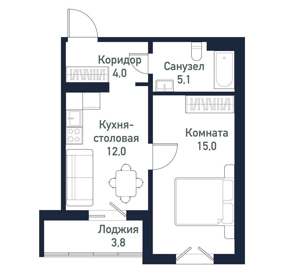 квартира р-н Сосновский п Западный стр. 62, Челябинск фото 1